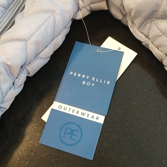 💕PERRY ELLIS💕 Zig Zag Quilted Pram 3-6 Months - Picture 9 of 10